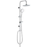 ECA İcon Banyo Bataryası+T-MAY Banyo Bostan Oval Tepe Duş Takımı Seti Paslanmaz Krom