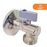 10 Adet Eca Filtreli Çamaşır / Bulaşık Makinesi Musluğu 1/2 602111059