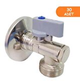 30 Adet ECA Filtreli Çamaşır / Bulaşık Makinası Musluğu 1/2 602111059