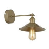 Apliqa Metal Modern Banyo - Yatak Odası Duvar - Yatak Başı Gold Aplik 