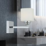 Apliqa Minel Metal Modern Yatak Odası Duvar - Yatak Başı Krom Aplik 