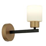 Apliqa Jade Cam Eskitme Banyo - Yatak Odası Duvar - Yatak Başı Beyaz - Siyah Aplik 