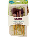 Eco Tools 6'lı Bamboo Fırça Seti %100 Geri Dönüşümlü Doğa Dostu Kozmetik ve Fırça Seti
