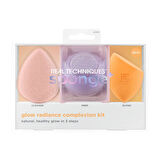 Real Techniques RT-4244 Glow Radiance Complexion Kit Cilt Bakım Makyaj Süngeri Seti