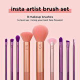 Real Techniques RT-0071 Insta Artist Brush Set Yüz Yanak ve Göz Makyaj Fırça Seti