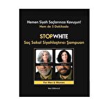 StopWhite Saç Sakal Siyahlaştırıcı Şampuan Seti 400 ml