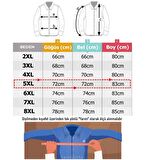 Büyük Beden Dik Yakalı Polar Sweatshirt Siyah