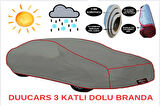 3 Katlı Dolu Darbe Koruyucu RENAULT MEGANE 4 Araba Brandası oto branda araba çadırı     