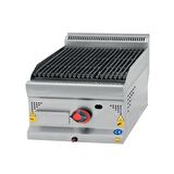 Karacasan Endüstriyel 40 cm 600 Seri Set Üstü LPG Tüplü Lavataş Döküm Izgara