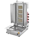 Remta 4 Radyanlı Alttan Motorlu Doğalgazlı Döner Ocağı