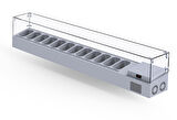 Iceinox Set Üstü Saladbar Cam Kapak GN 1/4-150: 12 Adet