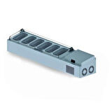 Iceinox Set Üstü Saladbar Pleksi Kapak GN 1/4-150: 6 Adet