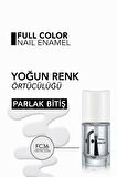 Flormar Yoğun Pigmentli Parlak Oje (ŞEFFAF) - Full Color Nail Enamel - Fc36 Crystal Glam - 8690604313266