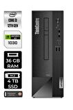 Lenovo NEO 50S i3 12100 36GB RAM 4TB SSD GT1030/4GB FDOS 11SX002VTX MASAÜSTÜ PC & PER4 BELLEK