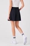 Lacoste Slim Fit Womens Skirt Dar Kesim Yırtmaçlı Kadın Kot Etek Koyu Lacivert