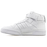 Adidas Orginals Forum Mid Leather Mid Sneaker Hakiki Deri Erkek Günlük Spor Ayakkabı Beyaz