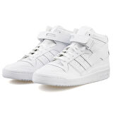 Adidas Orginals Forum Mid Leather Mid Sneaker Hakiki Deri Erkek Günlük Spor Ayakkabı Beyaz