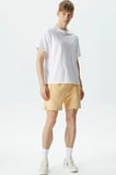 Soon To Be Announced Logo Classic Men's Short Erkek Pamuk Şort Sarı