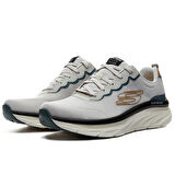 Skechers D'Lux Walker Memory Foam Mens Sneaker Hafızalı Taban Erkek Günlük Spor Ayakkabı Krem