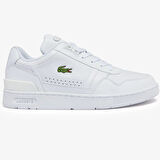 Lacoste T-Clip Hakiki Deri Erkek Beyaz Sneaker 