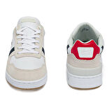 Lacoste SPORT T-Clip Hakiki Deri Erkek Beyaz Sneaker 