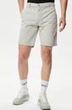 Lacoste Men's Slim Fit Organic Cotton Grey Bermuda Shorts Erkek Dar Kesim Organik Pamuk Bermuda Şort Gri