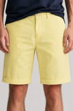 GANT Men's Regular Fit Allister Sunfaded Chino Bermuda Yellow Shorts Erkek Kanvas Bermuda Şort Sarı