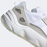 Adidas Zx Boost Leather Unisex Sneaker Hakiki Deri Günlük Spor Ayakkabı Beyaz
