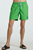 Nautica Erkek Standrat Fit Şort Mayo Yeşil