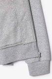 Lacoste Men's Full Zip Hoodie Sweatshirt Erkek Kapüşonlu Tam Fermuar Sweatshirt Gri