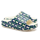 Lacoste Serve Slide 2.0 Kadın Terlik Yeşil