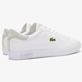 Lacoste Powercourt Unisex White Sneaker Unisex Günlük Spor Ayakkabı Beyaz 