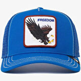 Goorin Bros The Freedom Eagle Adler Blue A Frame Adjustable Trucker Cap Unisex Şapka Mavi