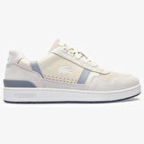 Lacoste T-Clip Hakiki Deri Erkek Bej Sneaker
