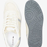 Lacoste T-Clip Hakiki Deri Erkek Bej Sneaker