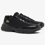 Lacoste Storm 96 2K Lite Leather Mens Sneaker Hakiki Deri Erkek Günlük Spor Ayakkabı Siyah