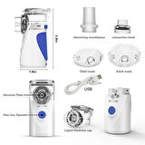 PULSEMED YM-3R9 PİLLİ MESH NEBULİZATÖR