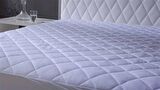 AY Home %100 Pamuklu 100 x 200 Su Geçirmez Alez Beyaz
