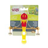 Living World Kuşlar İçin Denge Çubuğu Kırmızı - Sarı