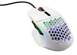 Glorious Model  I Kablolu Mat Beyaz  RGB Oyuncu Mouse GLO-MS-I-MW