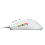 Glorious Model O 2 Mini 49 gram 6 Düğmeli Kablolu Mouse Beyaz