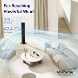 Levoit Classic Kule Tipi Fan (107 Cm) Siyah