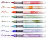 WRITECH W-501 LIQUID ROLLER 0,5MM KALEM AMBER - 12'Lİ KUTU