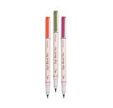 WRITECH W-827 FIRÇA TİP 8 RENK KEÇELİ KALEM - 120'Lİ STAND