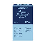 WRITECH W-5171 AURORA 0,7MM YEŞİL GÖVDE VERSATİL KALEM - 12'Lİ KUTU