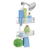 BANYO DUŞ RAFI DUŞ HORTUMUNA ASILABİLİR VANTUZLU BENEKLİ MODEL 25X13X55CM