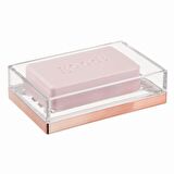 SABUNLUK MODERN ALTIN BAKIR TASARIMLI 12X8X3CM
