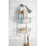 BANYO DUŞ RAFI DUŞ HORTUMUNA TAKILABİLİR  VANTUZLU DAMLALI MODEL 25X11X55CM