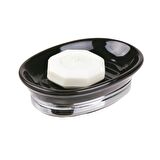 SABUNLUK SİYAH PORSELEN 14X10X4CM