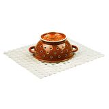 ÇİÇEKLİ LAVABO İÇİ KAYDIRMAZ VE BULAŞIK KURUTMALIK ŞEFFAF DAMLALI 27x31x0,8cm